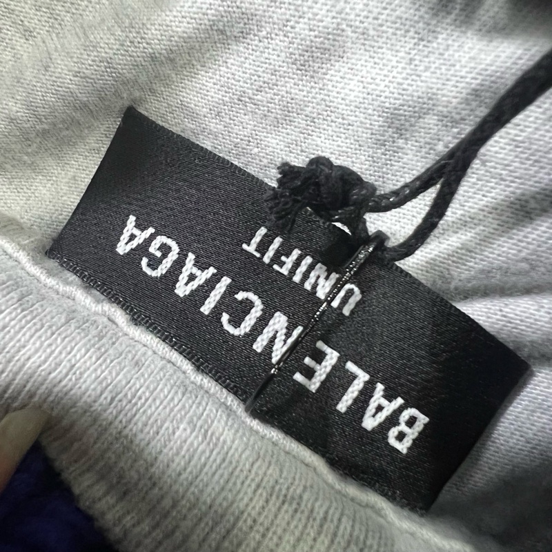 Balenciaga 巴黎世家 假兩件破壞可樂帽T-2