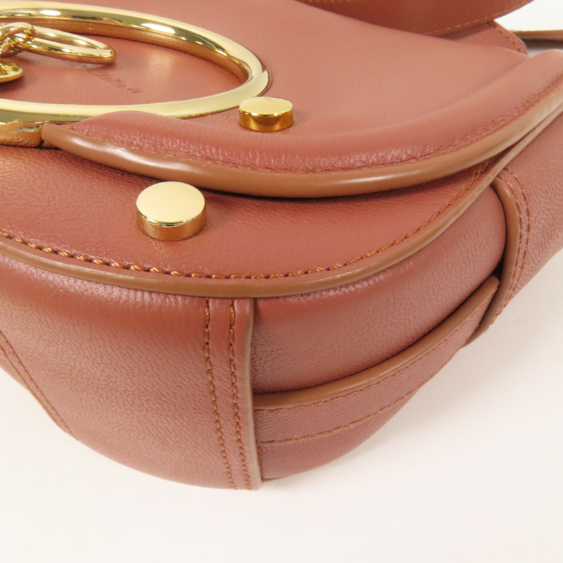 SEE BY CHLOE 牛皮皮革Shoulder Bag金扣肩背袋-13