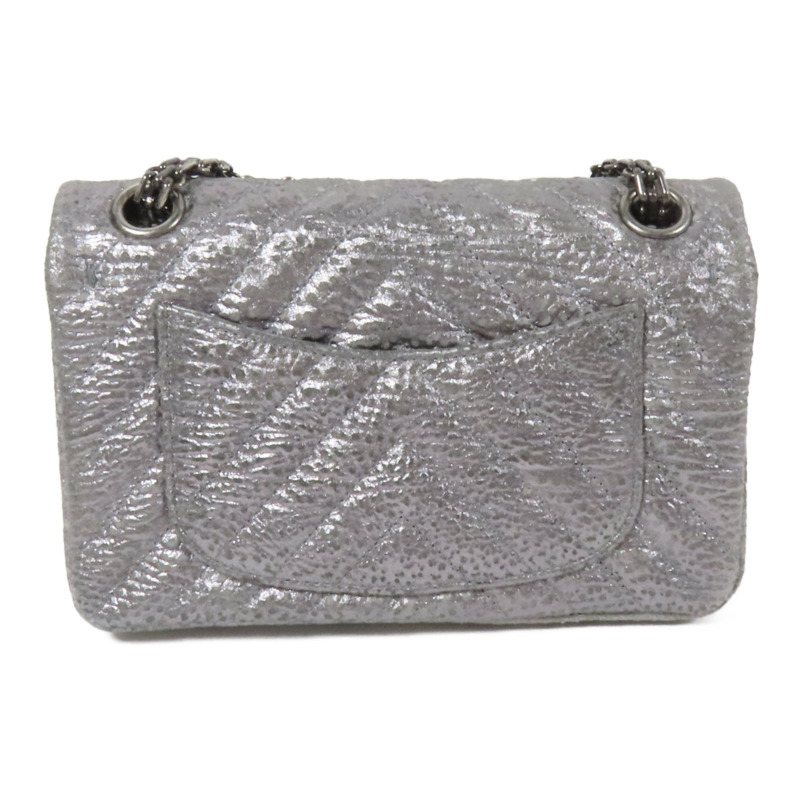 CHANEL 牛皮皮革2.55 Mini鏈帶肩背袋-1