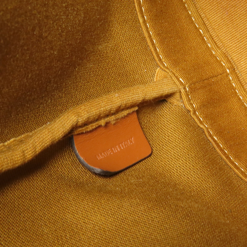 CELINE 塗層帆布Triomphe Bucket金扣肩背袋-9