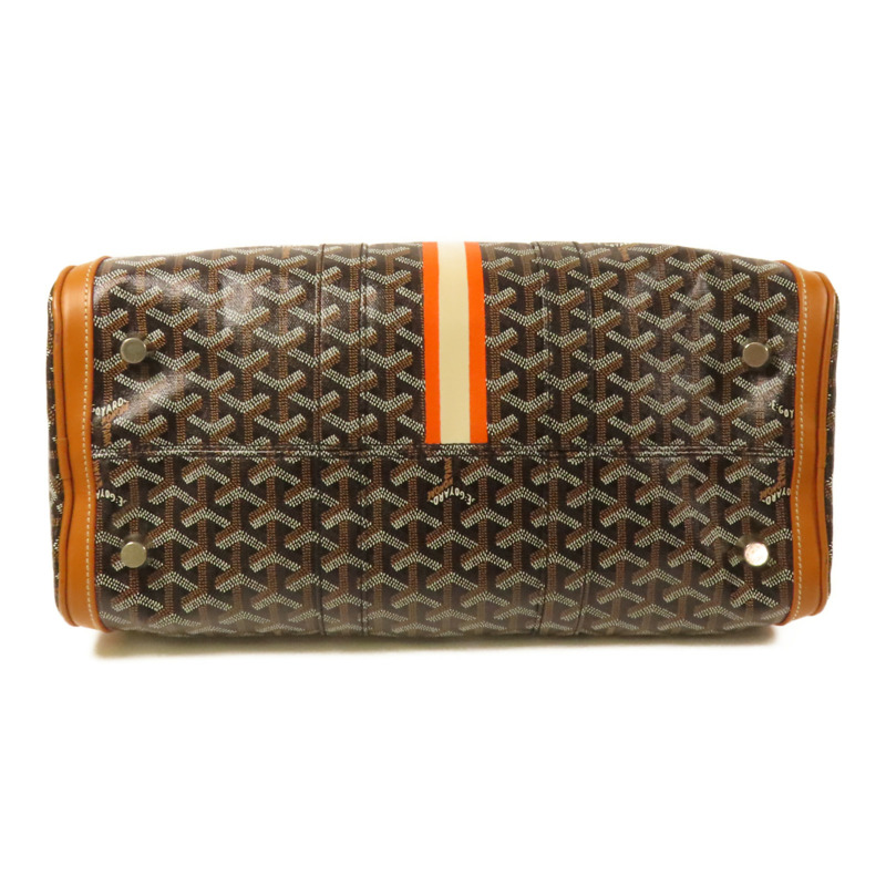 GOYARD 塗層帆布Croisieve 35銀扣手挽袋-3