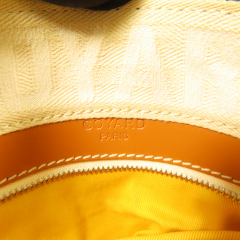 GOYARD 塗層帆布Croisieve 35銀扣手挽袋-8
