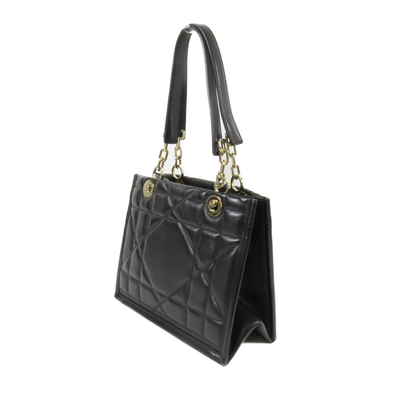 Dior 羊皮皮革Essential Tote Small金扣肩背袋-2