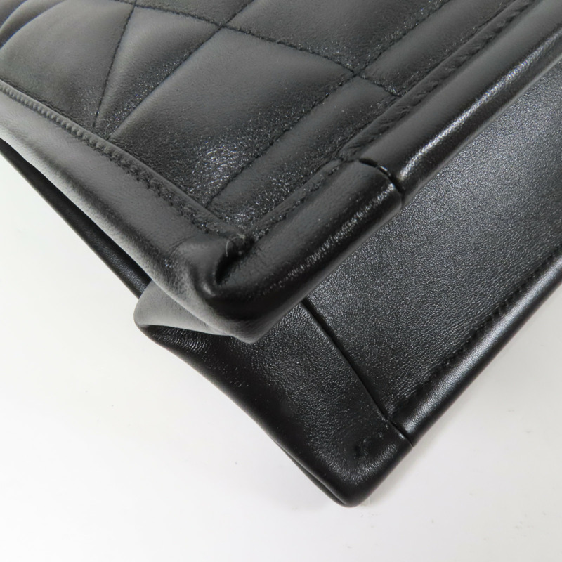 Dior 羊皮皮革Essential Tote Small金扣肩背袋-12