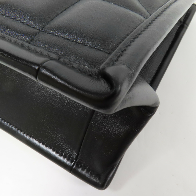 Dior 羊皮皮革Essential Tote Small金扣肩背袋-13