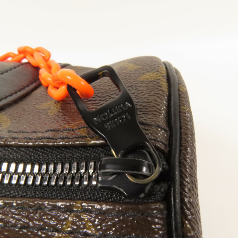 LOUIS VUITTON Monogram Papillon Messenger肩背袋-6