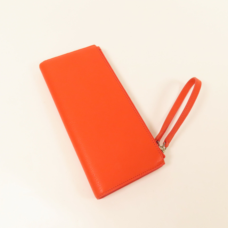 GIVENCHY 牛皮皮革Long Wallet銀扣長錢包-5