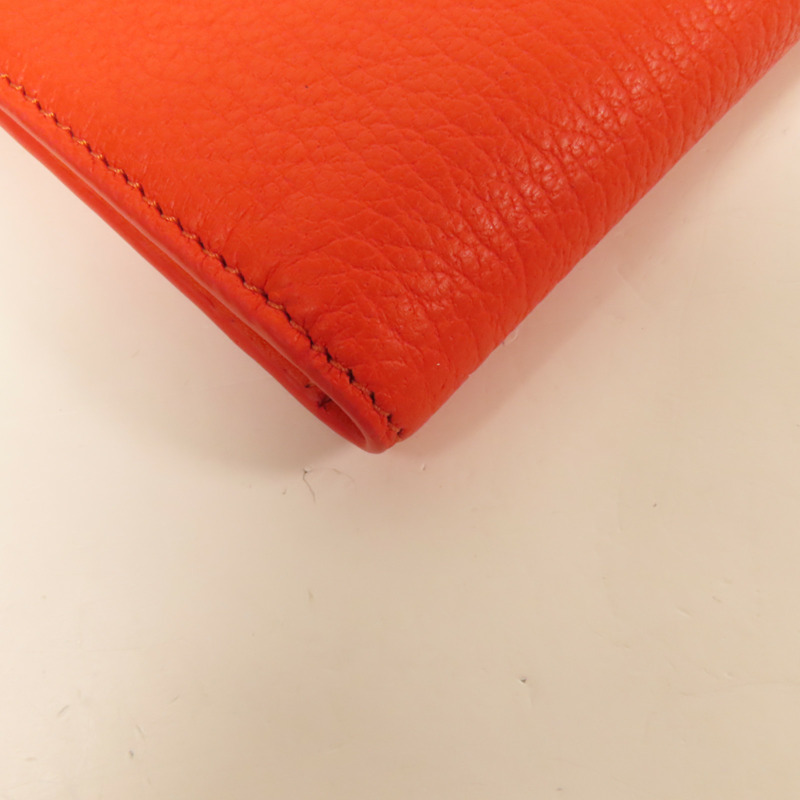 GIVENCHY 牛皮皮革Long Wallet銀扣長錢包-9