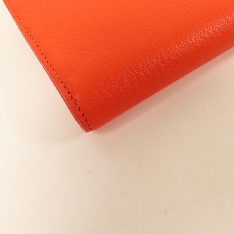 GIVENCHY 牛皮皮革Long Wallet銀扣長錢包-11