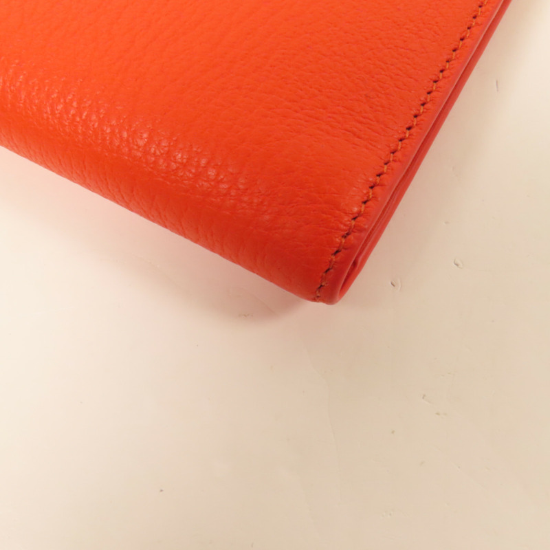 GIVENCHY 牛皮皮革Long Wallet銀扣長錢包-12