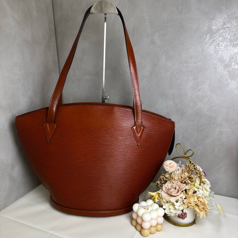 Louis Vuitton Epi 皮革手提包-1