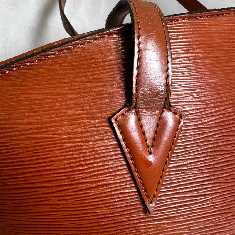 Louis Vuitton Epi 皮革手提包-9