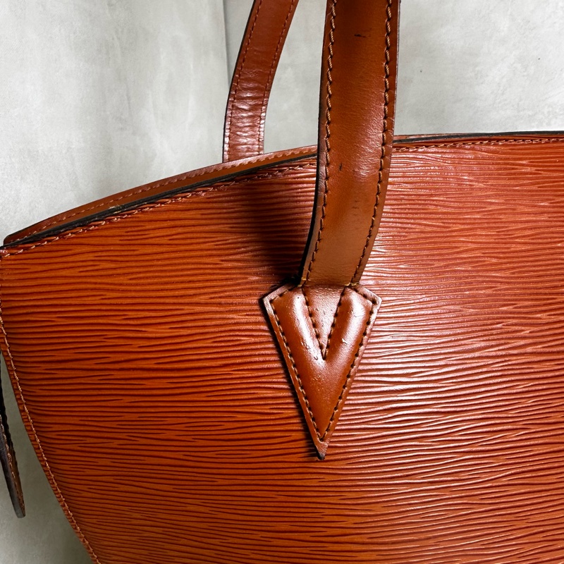 Louis Vuitton Epi 皮革手提包-11