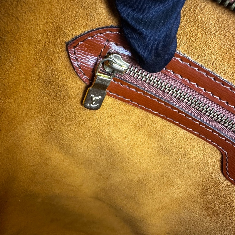 Louis Vuitton Epi 皮革手提包-15