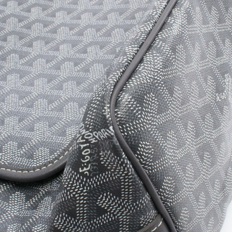GOYARD Capetien MM 單肩斜背包 CAPETIMMLTY51CG51P 帆布皮革 灰色-5