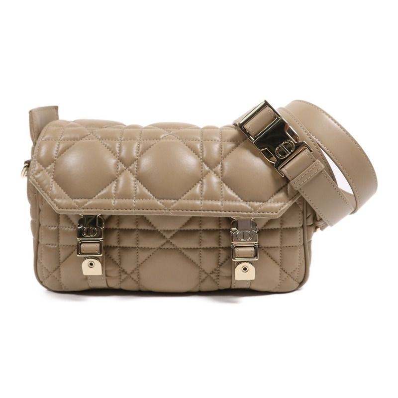 Dior 牛皮皮革DiorCamp金扣肩背袋-0