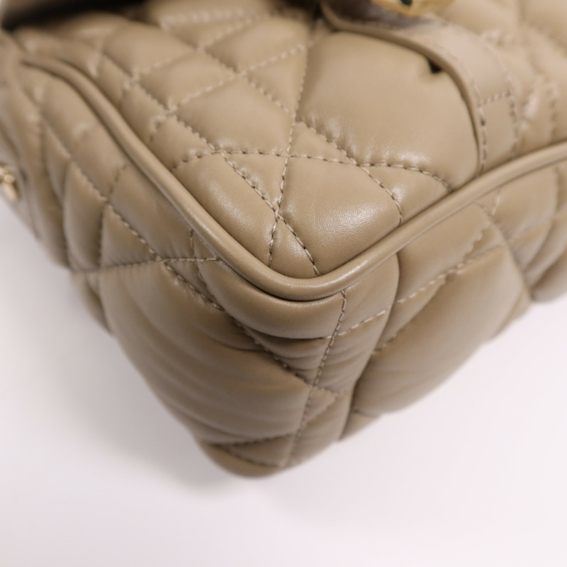 Dior 牛皮皮革DiorCamp金扣肩背袋-10