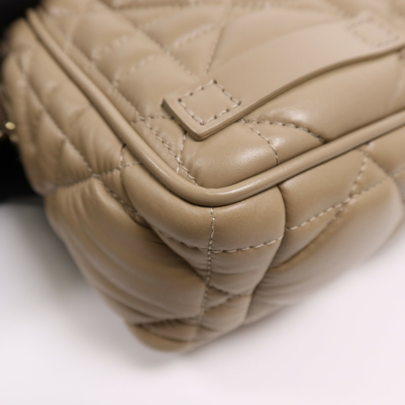 Dior 牛皮皮革DiorCamp金扣肩背袋-12