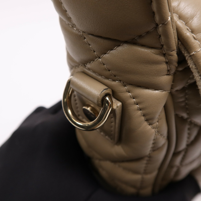 Dior 牛皮皮革DiorCamp金扣肩背袋-14