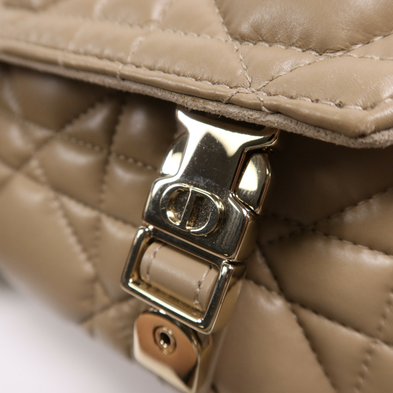 Dior 牛皮皮革DiorCamp金扣肩背袋-15