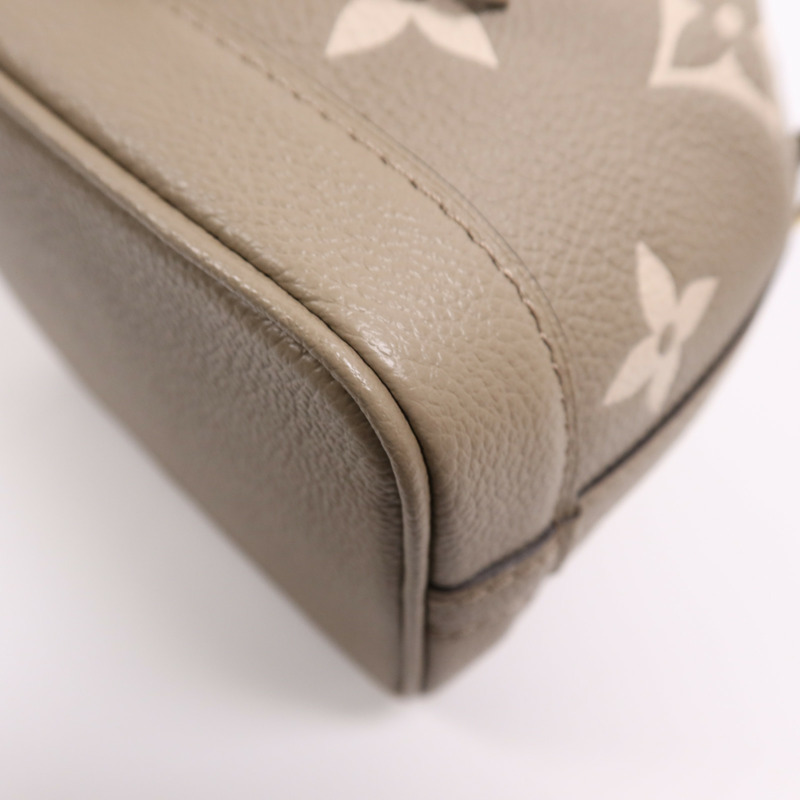 LOUIS VUITTON Monogram Empreinte Nano Noe金扣手挽肩背兩用袋-4