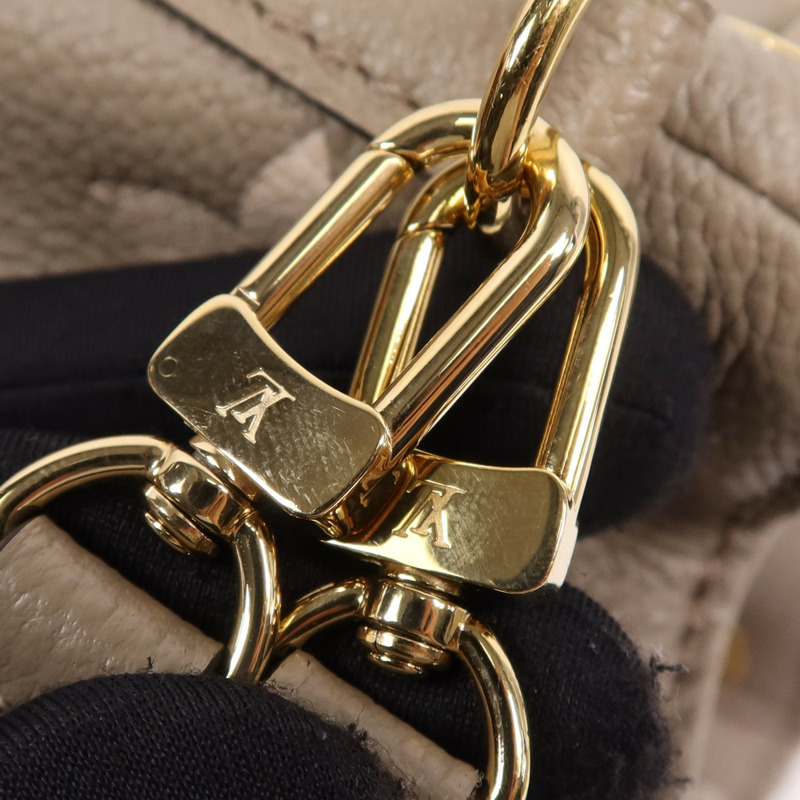 LOUIS VUITTON Monogram Empreinte Nano Noe金扣手挽肩背兩用袋-10