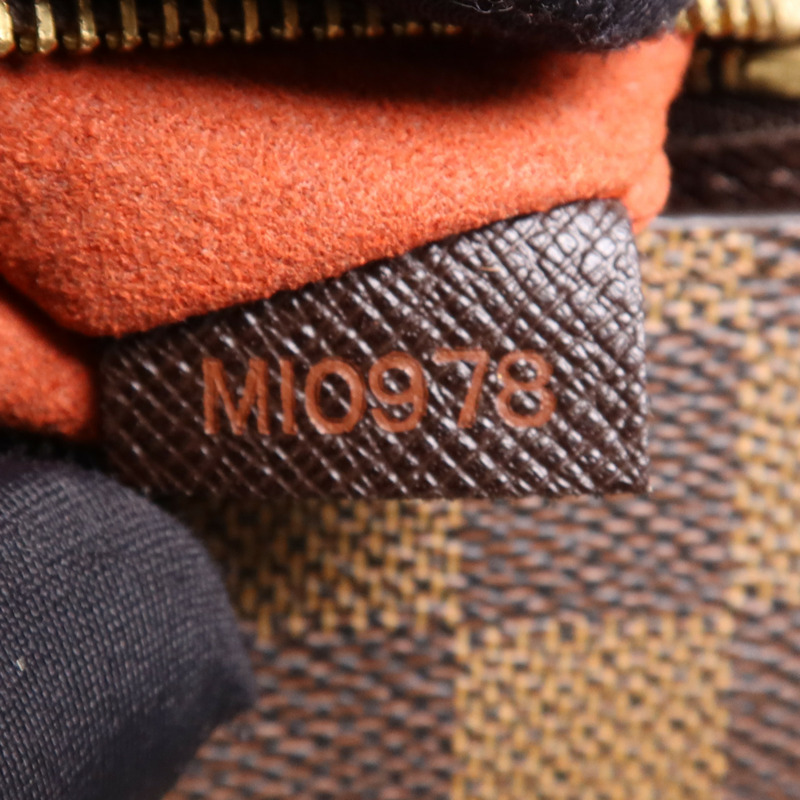 LOUIS VUITTON Damier Venice PM金扣手挽袋-13