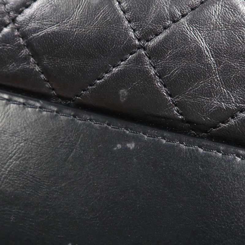 CHANEL 牛皮皮革Gabrielle Medium鏈帶肩背袋-13