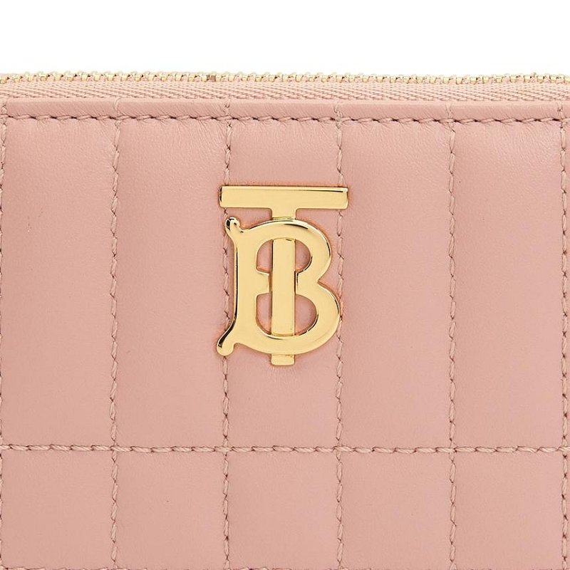 💎Han's house精品服飾💎Burberry TB 小羊皮 零錢 卡包 卡夾 14.X14.5CM 義大利製-3