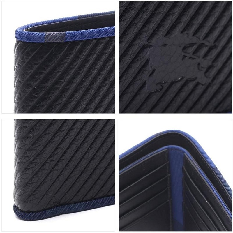 💎Han's house精品服飾💎BURBERRY 戰馬 壓紋 小牛皮 短夾 現貨-2