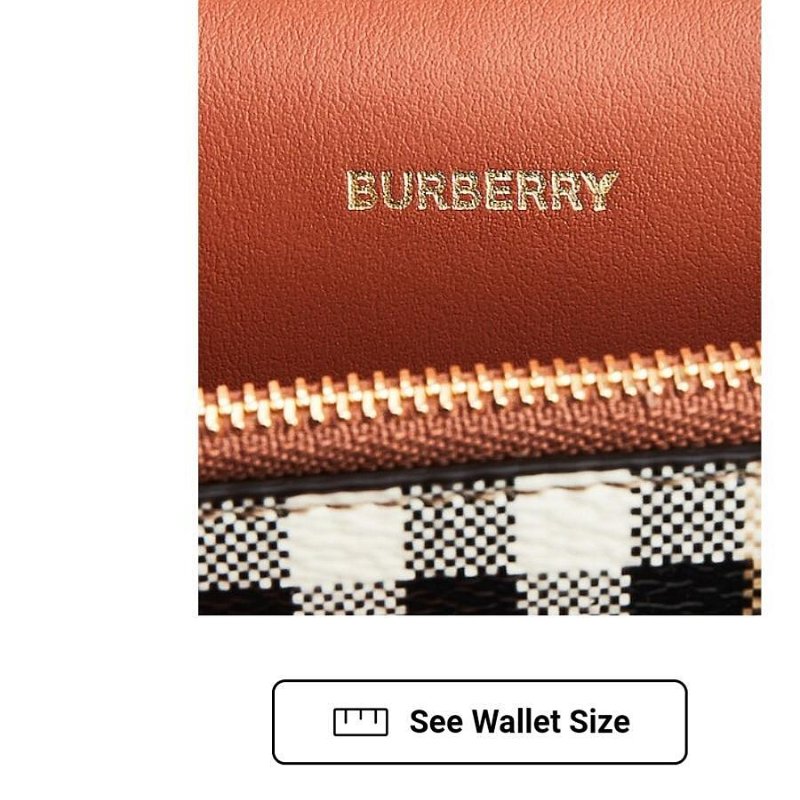 💎Han's house精品服飾💎BURBERRY 格紋 LOGO 鏈條包 小費包 零錢包 現貨 原價22300-3