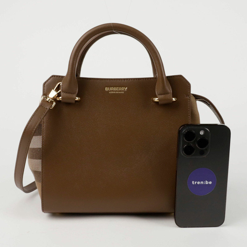 BURBERRY 格紋迷你包 8084485-6