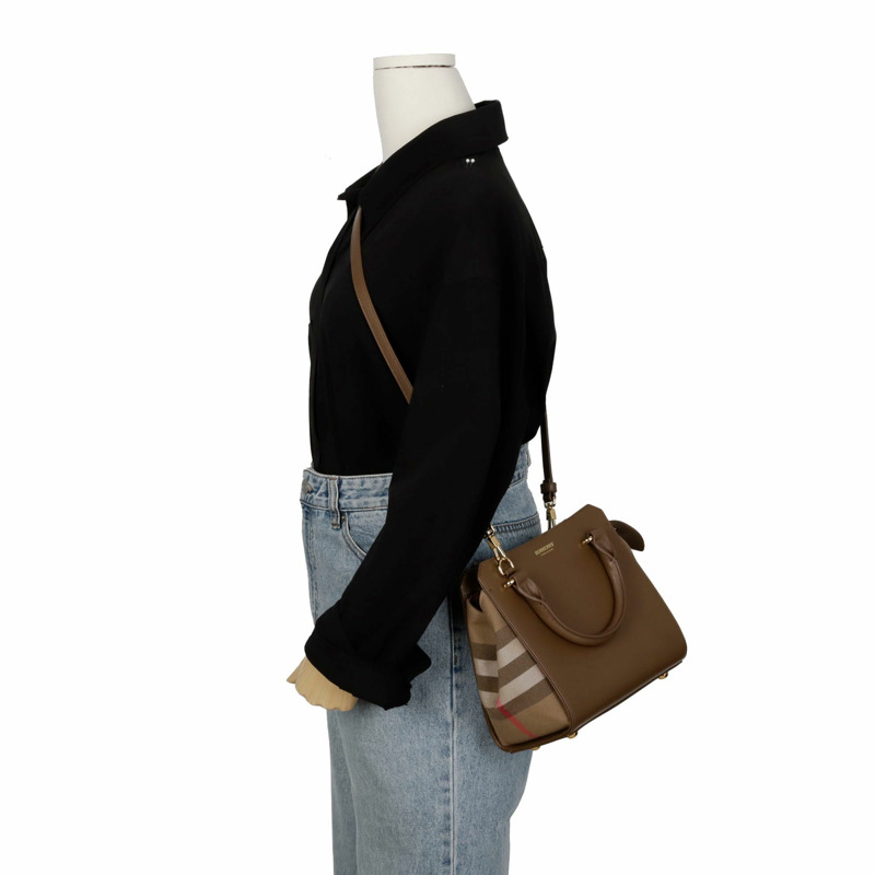 BURBERRY 格紋迷你包 8084485-8