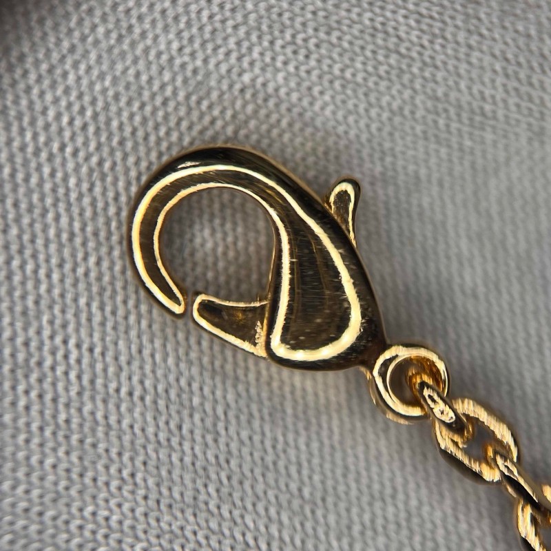 Dior 迪奧 J'愛心琺琅手鏈 七夕限定款 鏈條精緻 點綴小星星-6