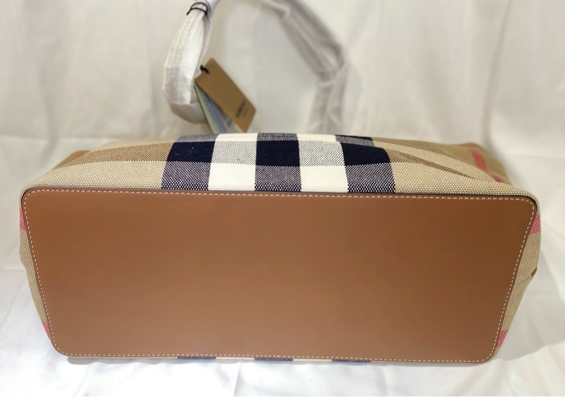Burberry 帆布大托特-8
