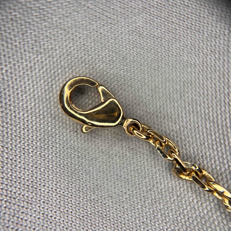 Dior 迪奧 Clair D Lune 金色滿鑽CD星星手鍊 點綴精製 非常閃亮-6