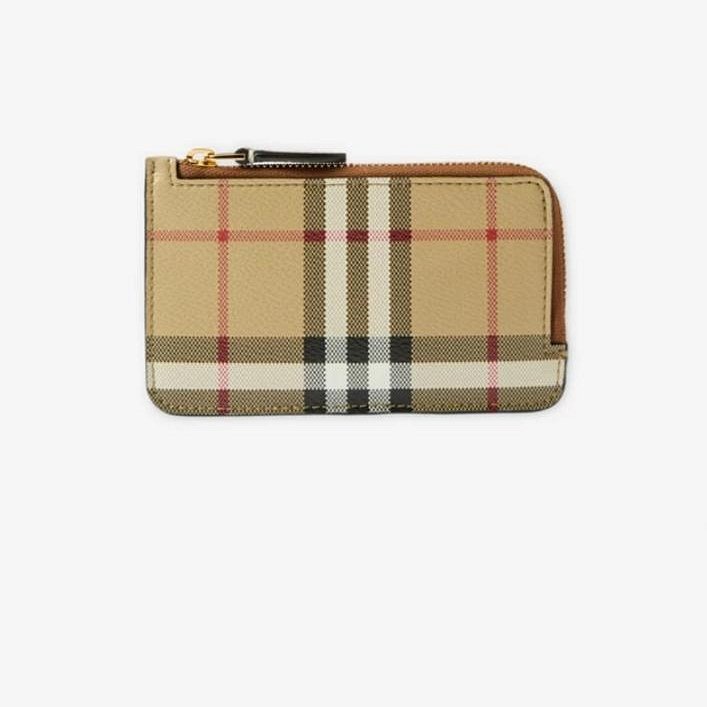 💎Han's house精品服飾💎Burberry 小牛皮 零錢包  卡夾13X8CM 義 原價11800-1