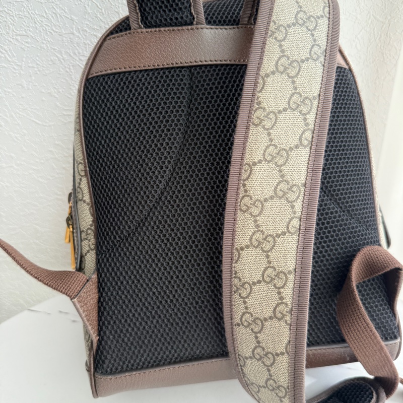 Gucci pvc紅綠後背包✨-7