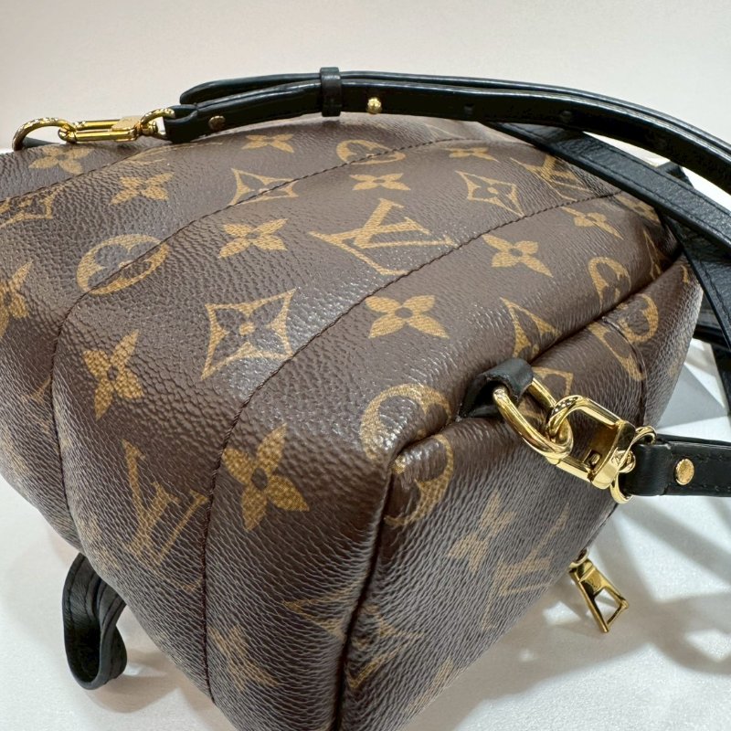 LV palm springs mini 新版 後背包/雙肩包/斜背包/手提包 M44873 88成新-5