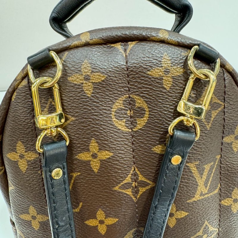 LV palm springs mini 新版 後背包/雙肩包/斜背包/手提包 M44873 88成新-18