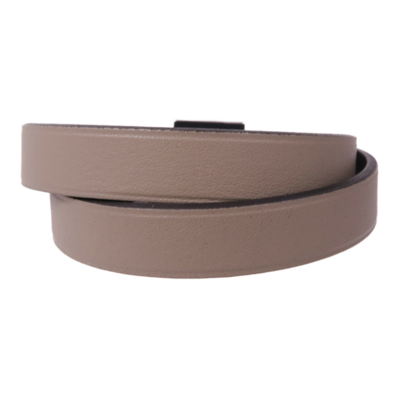 HERMES Swift皮革A to Z Bracelet銀扣手帶-2