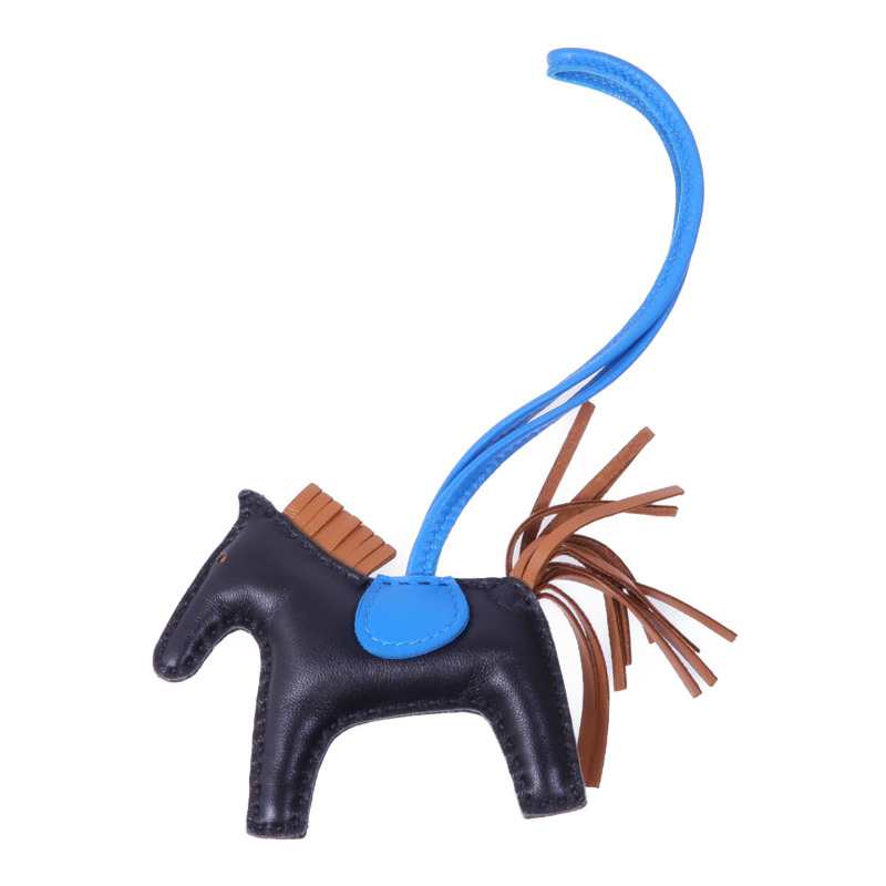 HERMES Milo皮革Rodeo PM掛飾-0