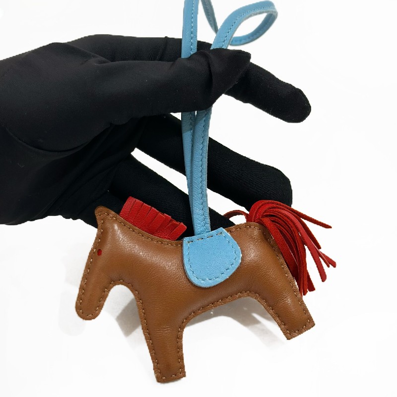 HERMES/愛馬仕 Rodeo 小馬造型 Rodeo 羊皮 掛件-2