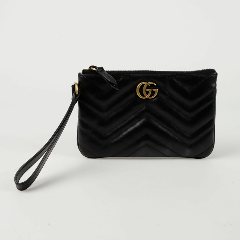 GUCCI GG Marmont 迷你手拿包 598598-0
