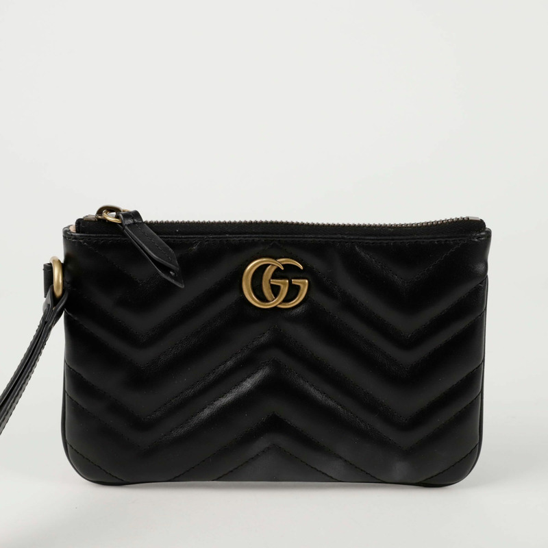 GUCCI GG Marmont 迷你手拿包 598598-1