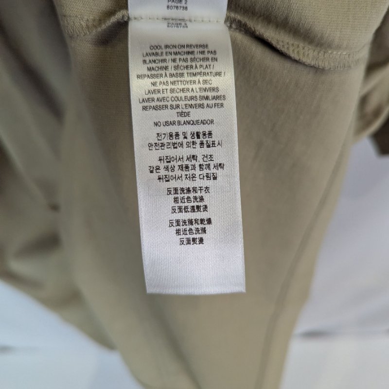 莉亞精品♡Burberry 拼接圓領短袖 尺碼XL 近新美品-5