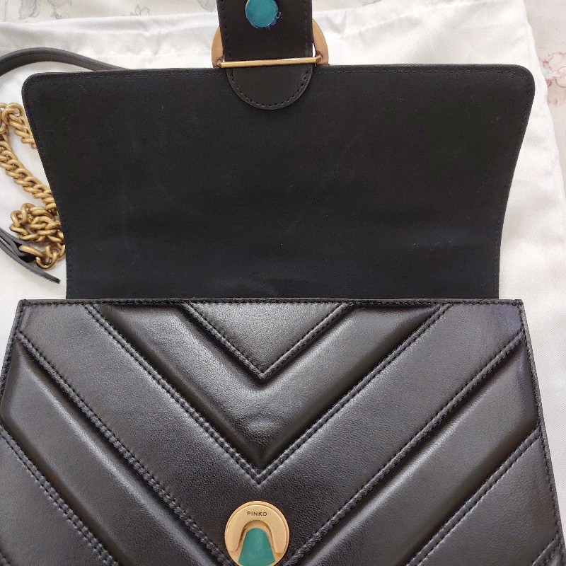 PINKO LOVE ONE 經典款手提肩包-8