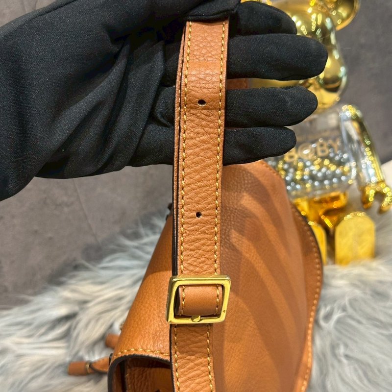 💎Han's house精品服飾💎Chloe Marcie鈴鼓/馬鞍包(小)焦糖色-3