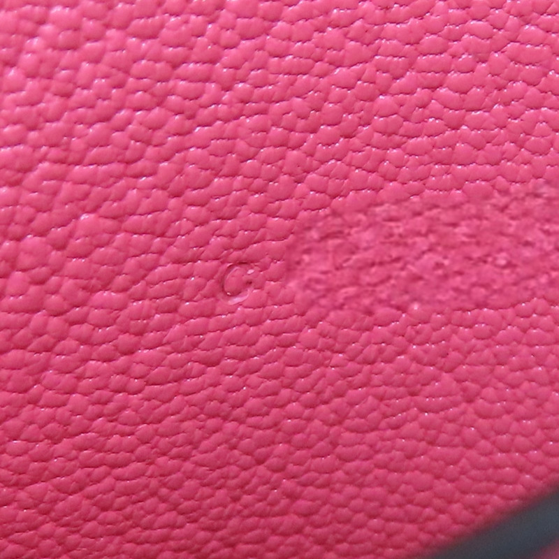 唇膏粉 Chevre山羊皮 Bearn 銀扣 兩折短夾 C刻 銀扣【HERMES 愛馬仕】-10