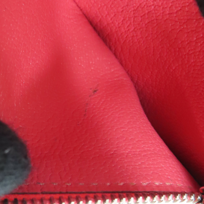 唇膏粉 Chevre山羊皮 Bearn 銀扣 兩折短夾 C刻 銀扣【HERMES 愛馬仕】-17